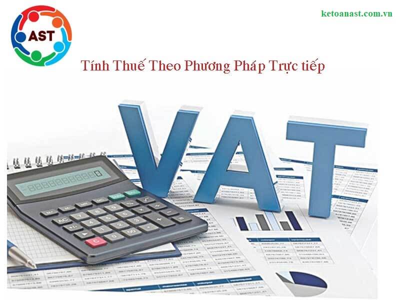 hạch toán thuế GTGT theo phương pháp trực tiếp trên doanh thu