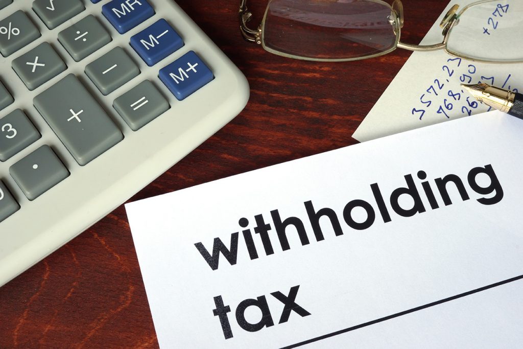 Khấu trừ thuế tại nguồn đối với doanh nghiệp